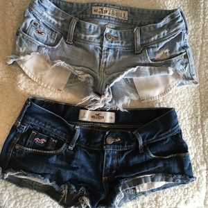 Last chance- Bundle Hollister Cut off denim 0